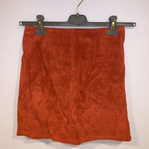 Blank NYC suede skirt